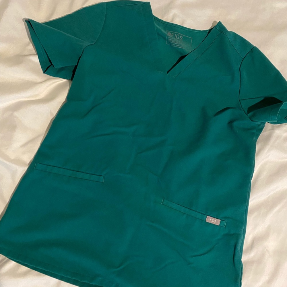 Hunter Green Figs Top